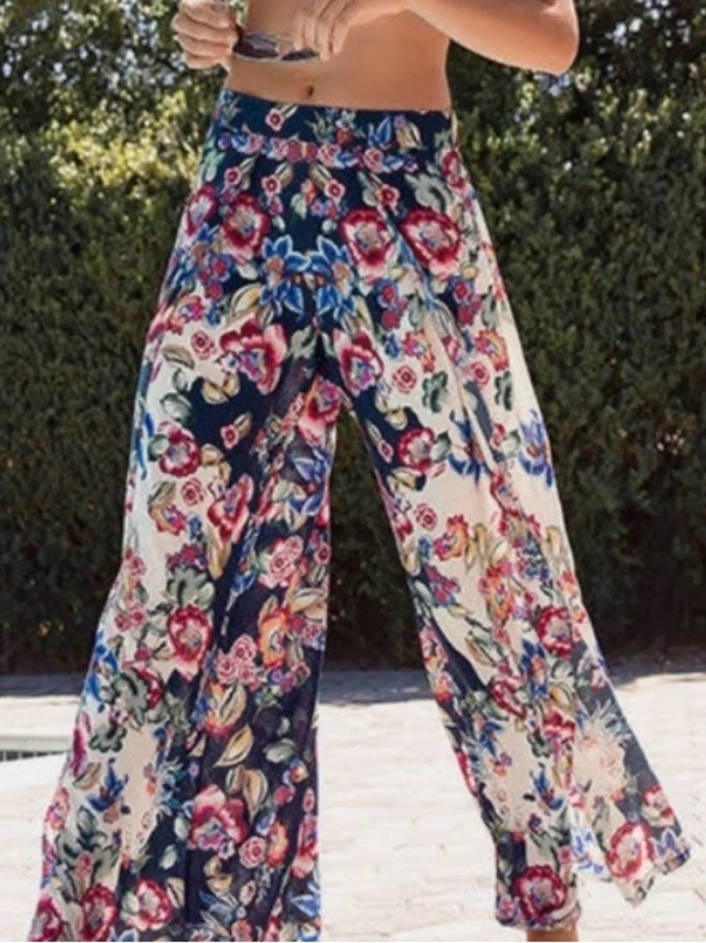Johnny Was Maya Wrap Pant Size Medium - Picture 4 of 11
